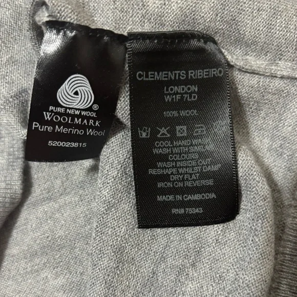 Clements Ribiero Pop Wool Woolmark Cardigan - Picture 4 of 8